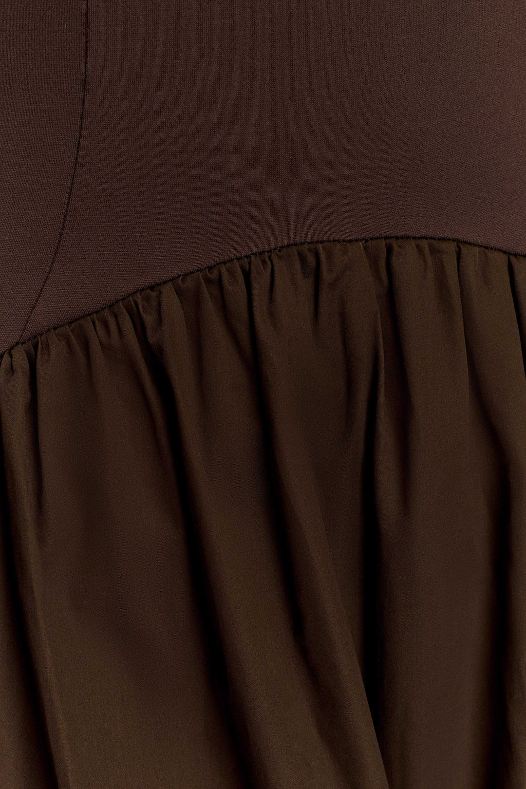 Acacia Contrast Sleeveless Maxi Dress - Chocolate